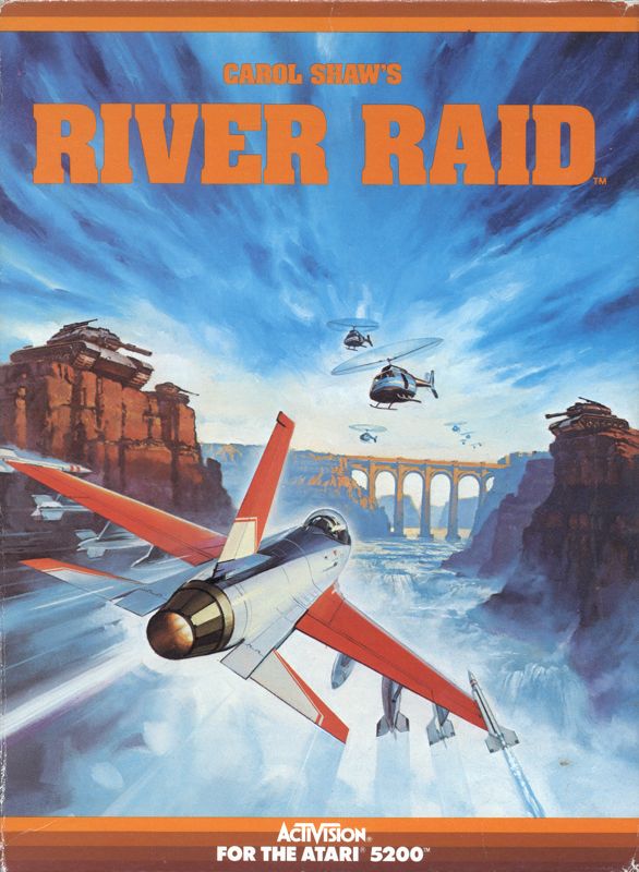 Front Cover for River Raid (Atari 5200)
