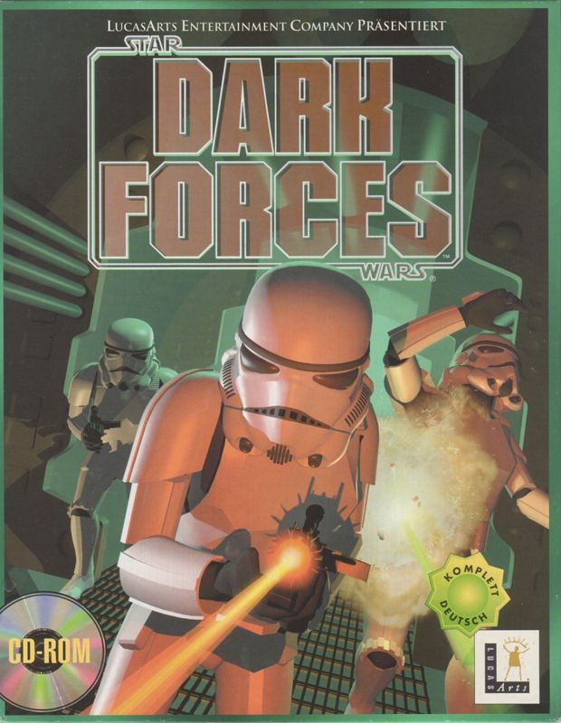 Front Cover for Star Wars: Dark Forces (DOS)