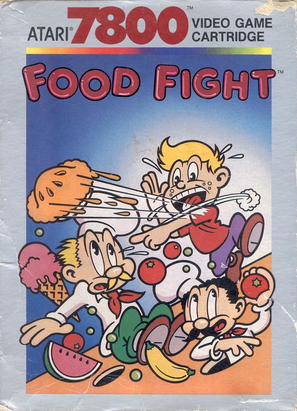 Front Cover for Food Fight (Atari 7800) (1988 re-release)
