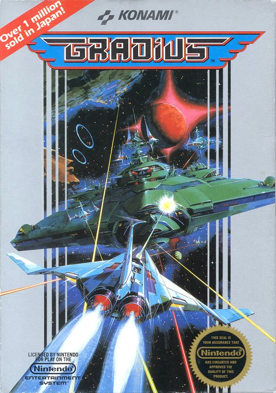 Front Cover for Gradius (NES)