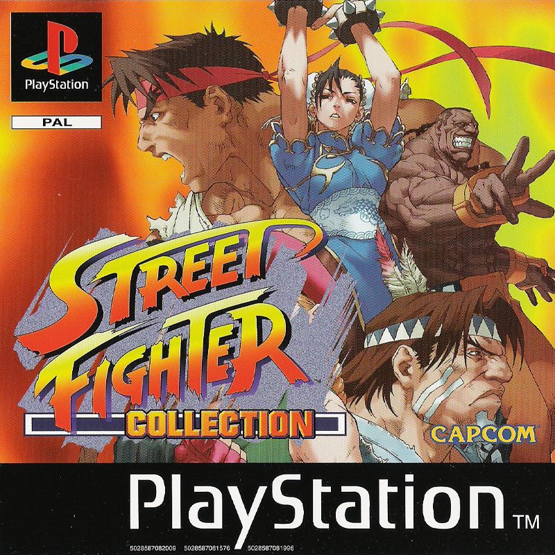 Front Cover for Street Fighter Collection (PlayStation)