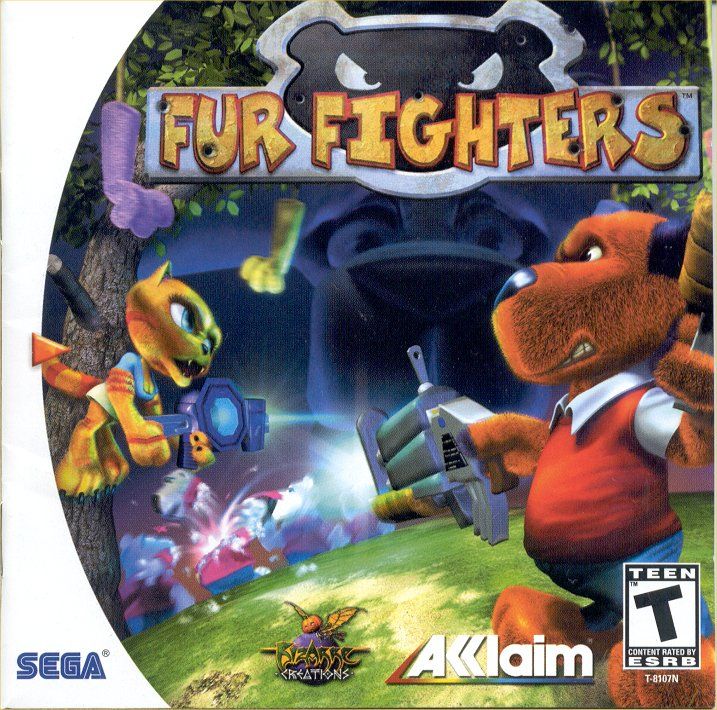 Front Cover for Fur Fighters (Dreamcast)