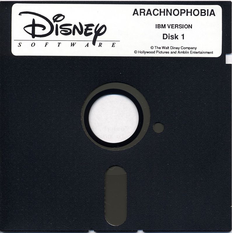 Media for Arachnophobia (DOS): Disk 1/4