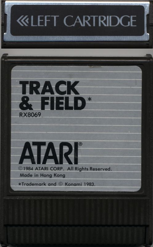 Media for Track & Field (Atari 8-bit)