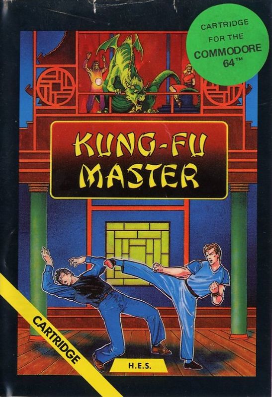 Front Cover for Kung-Fu Master (Commodore 64)