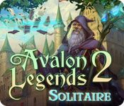 Front Cover for Avalon Legends Solitaire 2 (Macintosh and Windows) (Big Fish Games release)