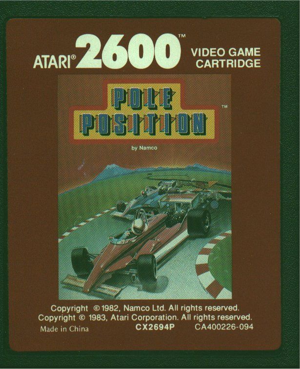 Media for Pole Position (Atari 2600)
