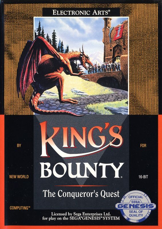 Front Cover for King's Bounty (Genesis)