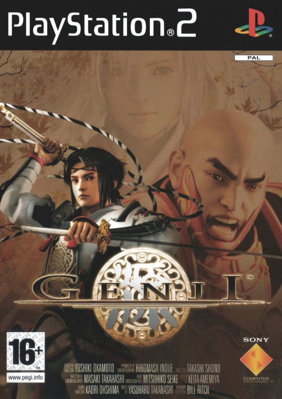 Genji: Dawn of the Samurai cover or packaging material