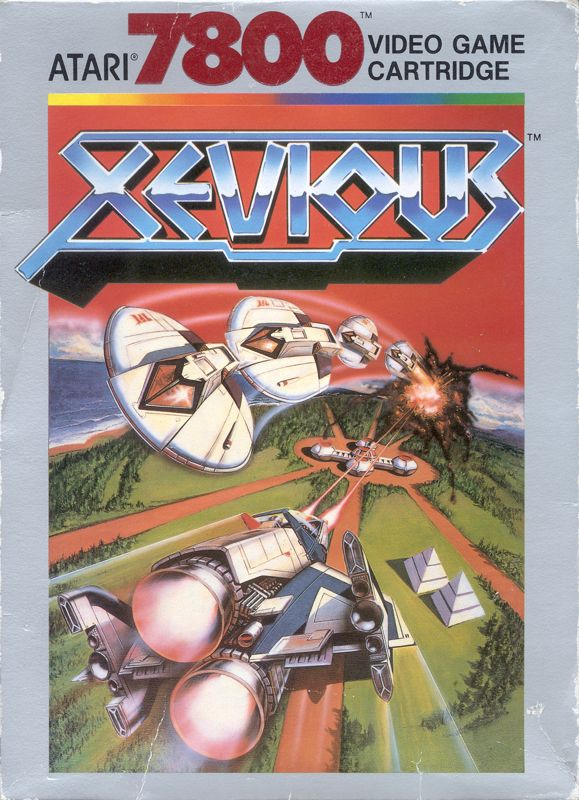 Front Cover for Xevious (Atari 7800)