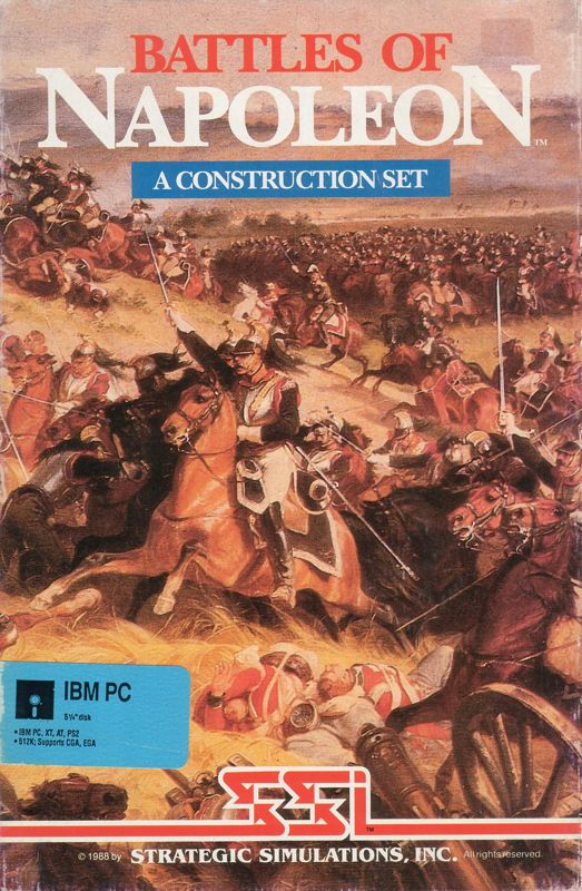 Front Cover for Battles of Napoleon (DOS)