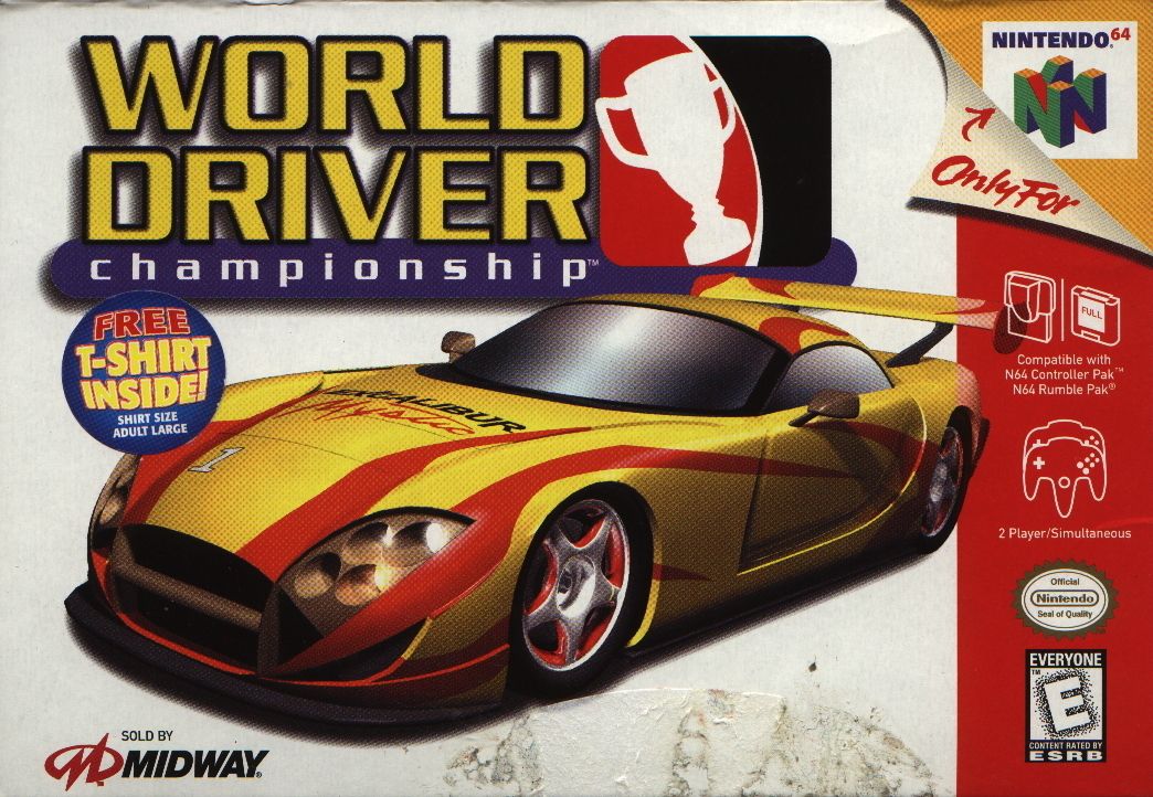 Front Cover for World Driver Championship (Nintendo 64)