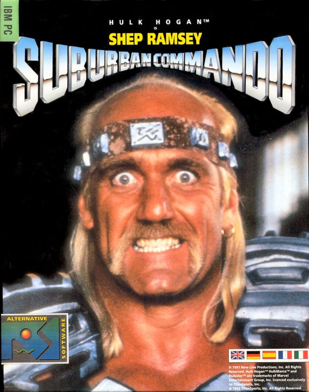 Front Cover for Suburban Commando (DOS)