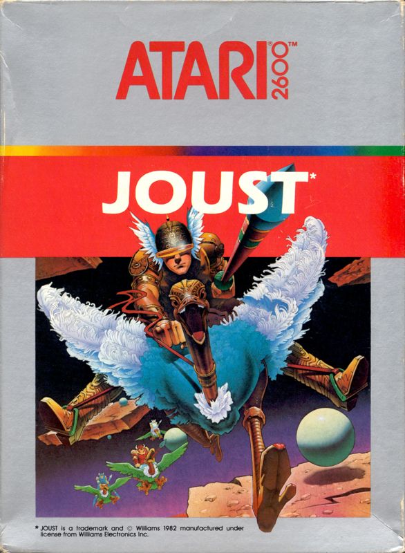Front Cover for Joust (Atari 2600) (1983 release)