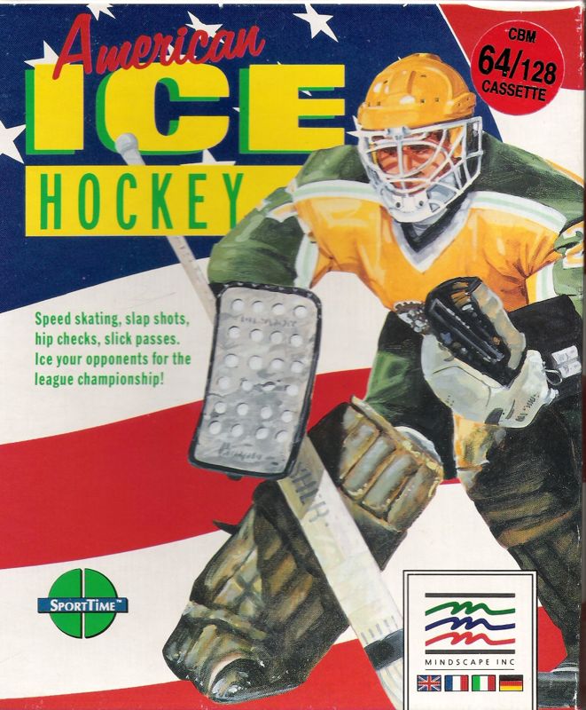 Front Cover for Superstar Ice Hockey (Commodore 64)