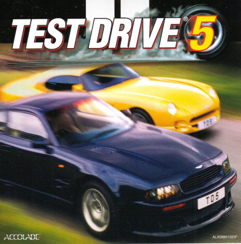 Test Drive 5 Cover Or Packaging Material MobyGames   4146040 Test Drive 5 Windows Other 