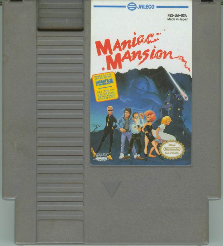Media for Maniac Mansion (NES)