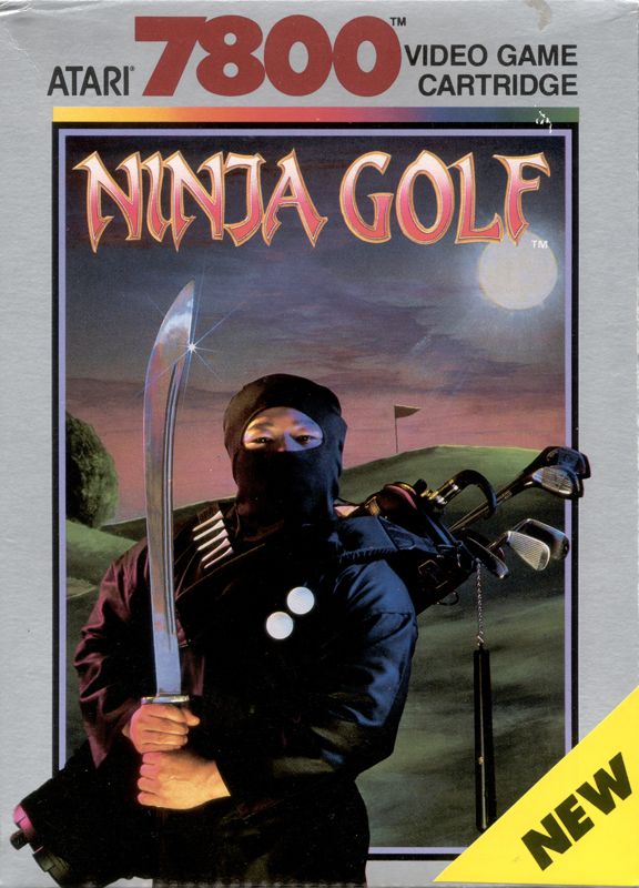 Front Cover for Ninja Golf (Atari 7800)