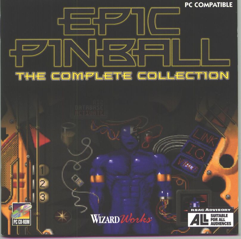 Front Cover for Epic Pinball: The Complete Collection (DOS) (WizardWorks registered version release)