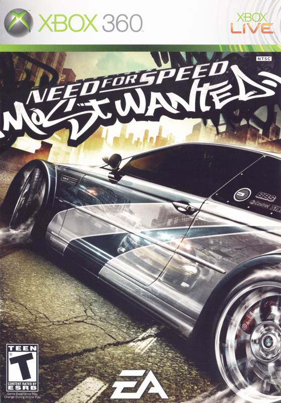 Front Cover for Need for Speed: Most Wanted (Xbox 360)