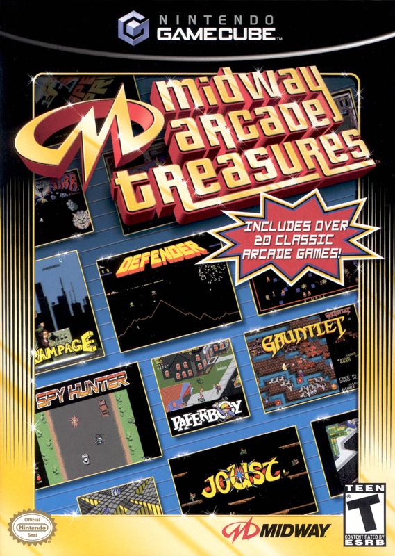 Front Cover for Midway Arcade Treasures (GameCube)