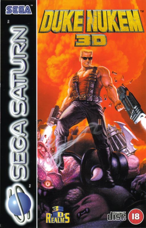 Front Cover for Duke Nukem 3D (SEGA Saturn)