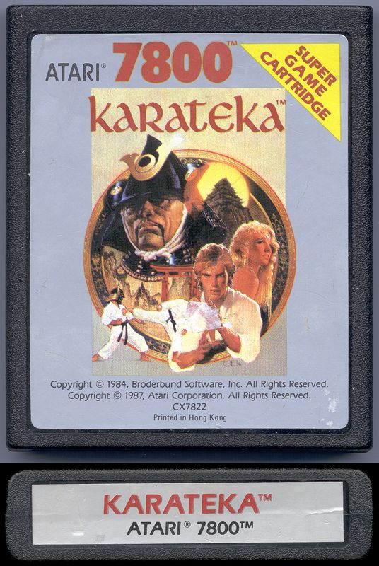 Media for Karateka (Atari 7800)