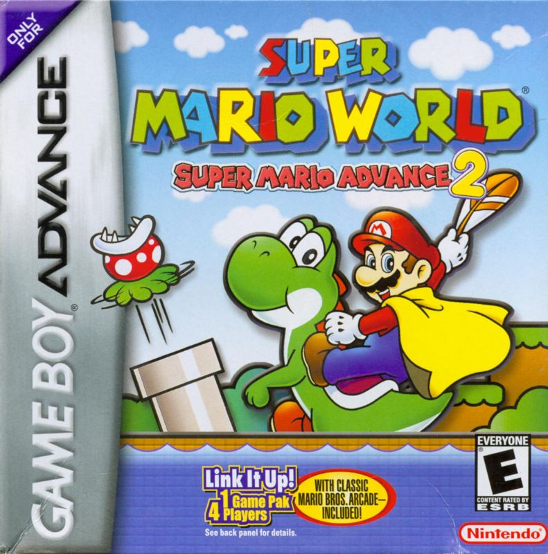 Front Cover for Super Mario World: Super Mario Advance 2 (Game Boy Advance)