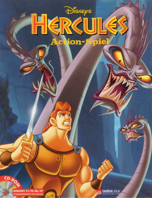 Front Cover for Disney's Hercules (Windows) (Tandem Verlag release)