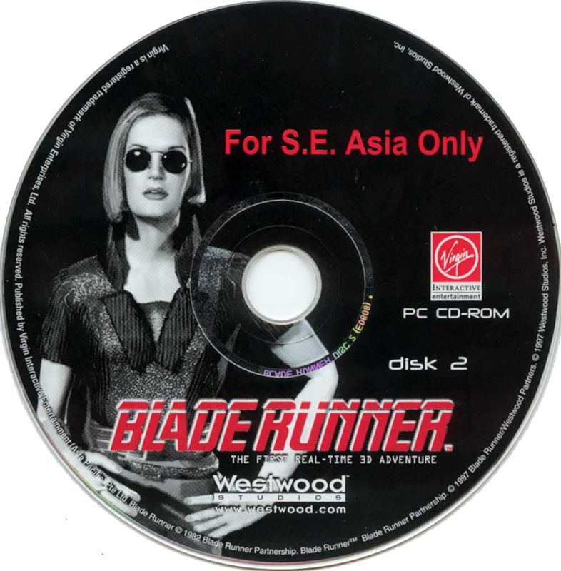 Media for Blade Runner (Windows) (East Asia): Disc 2