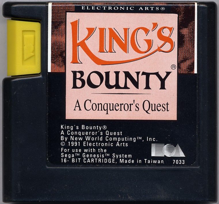 Media for King's Bounty (Genesis)