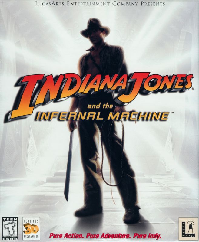 Front Cover for Indiana Jones and the Infernal Machine (Windows)