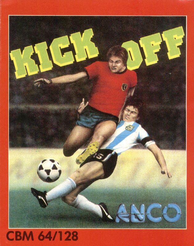 Front Cover for Kick Off (Commodore 64)