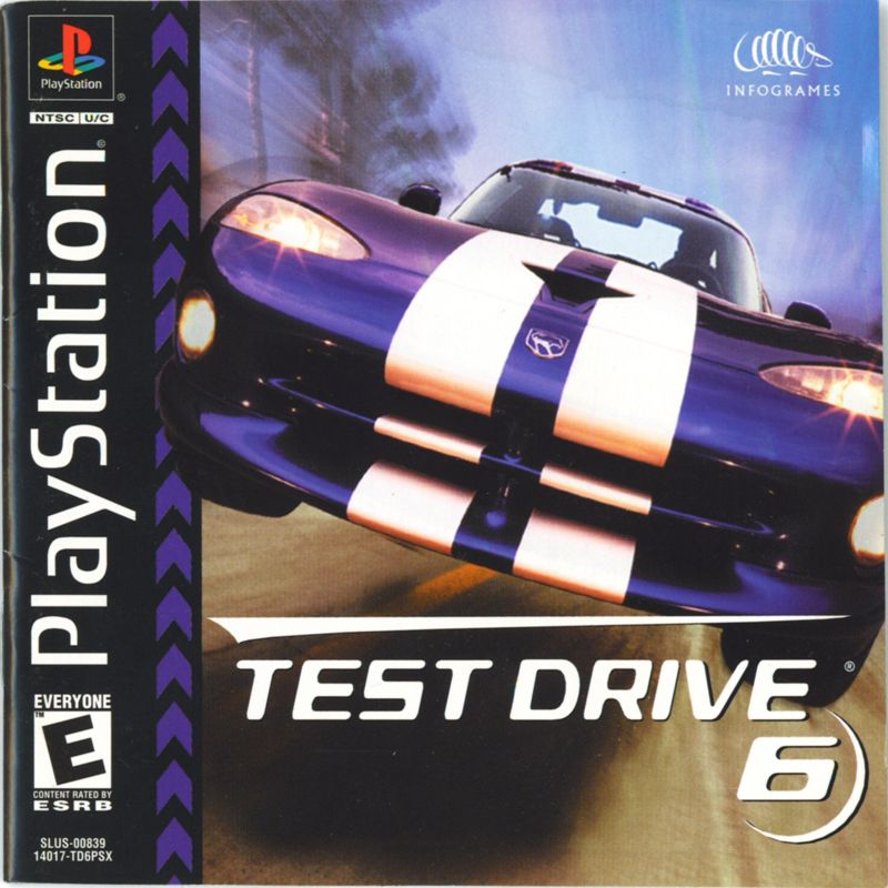 Front Cover for Test Drive 6 (PlayStation)