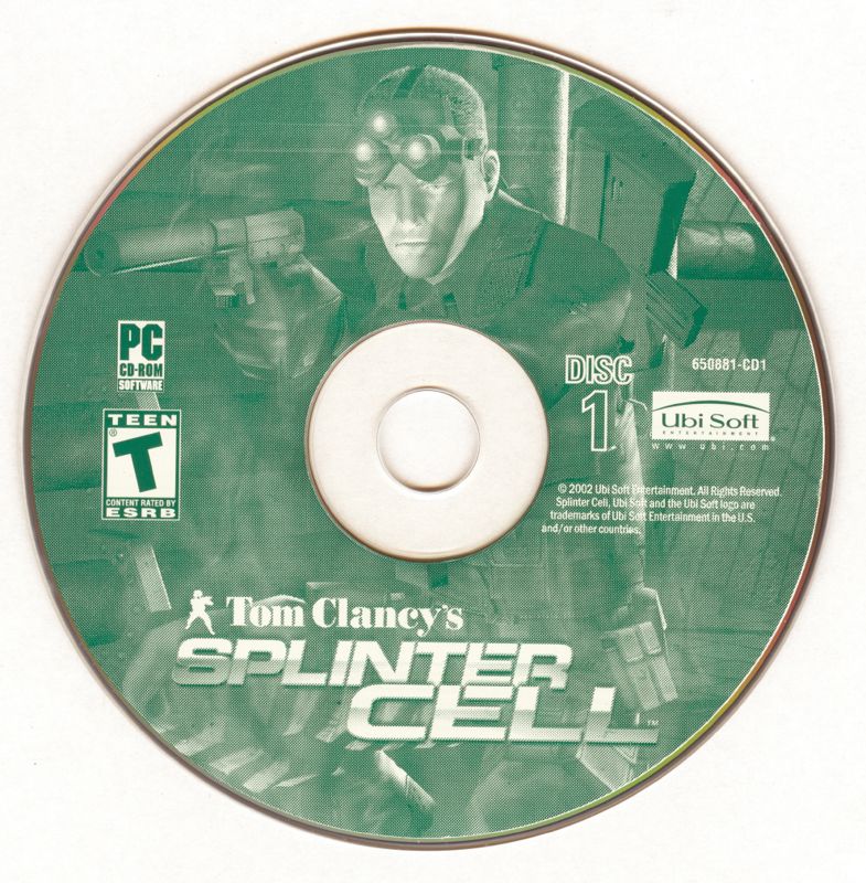 Media for Tom Clancy's Splinter Cell (Windows): Disc 1/4