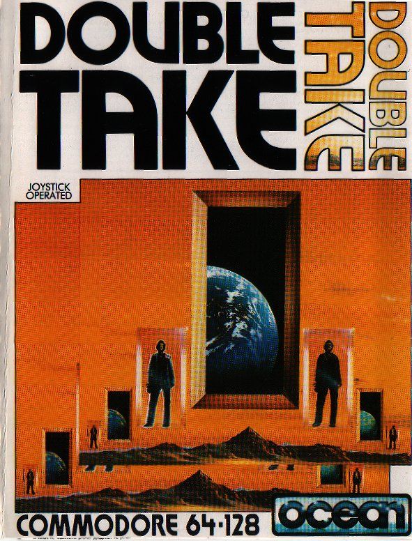 Front Cover for Double Take (Commodore 64) (Two-cassette cover.)