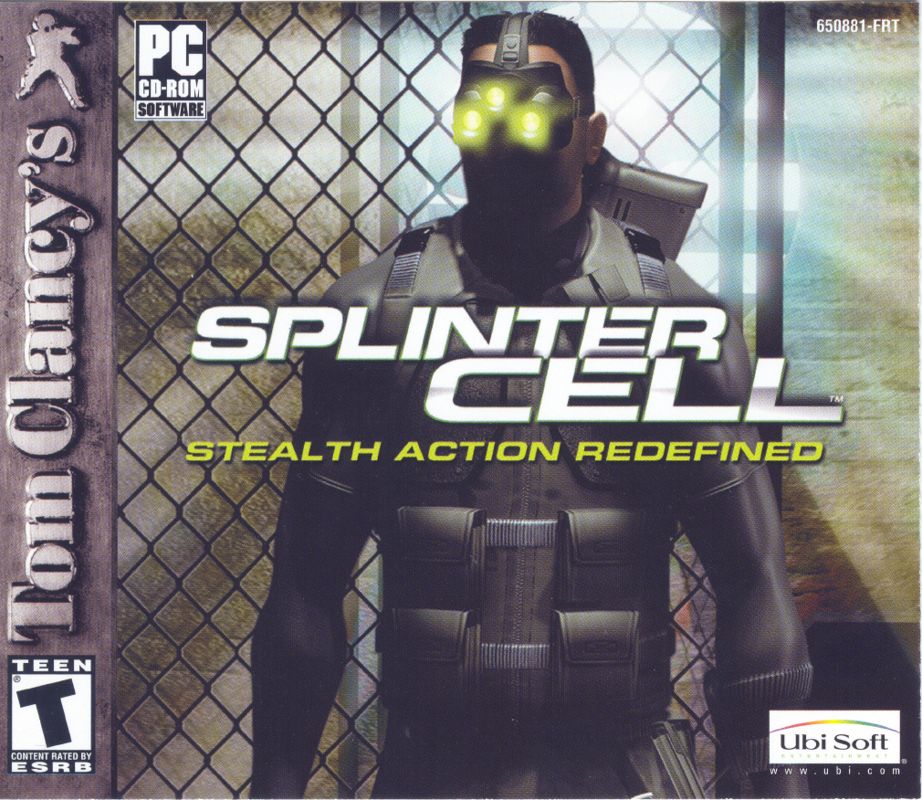 Other for Tom Clancy's Splinter Cell (Windows): Jewel Case - Front