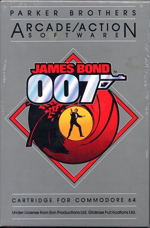 Front Cover for James Bond 007 (Commodore 64)