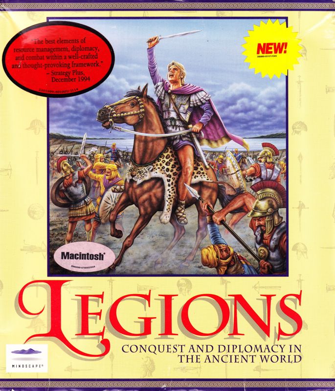 Front Cover for Legions (Macintosh)