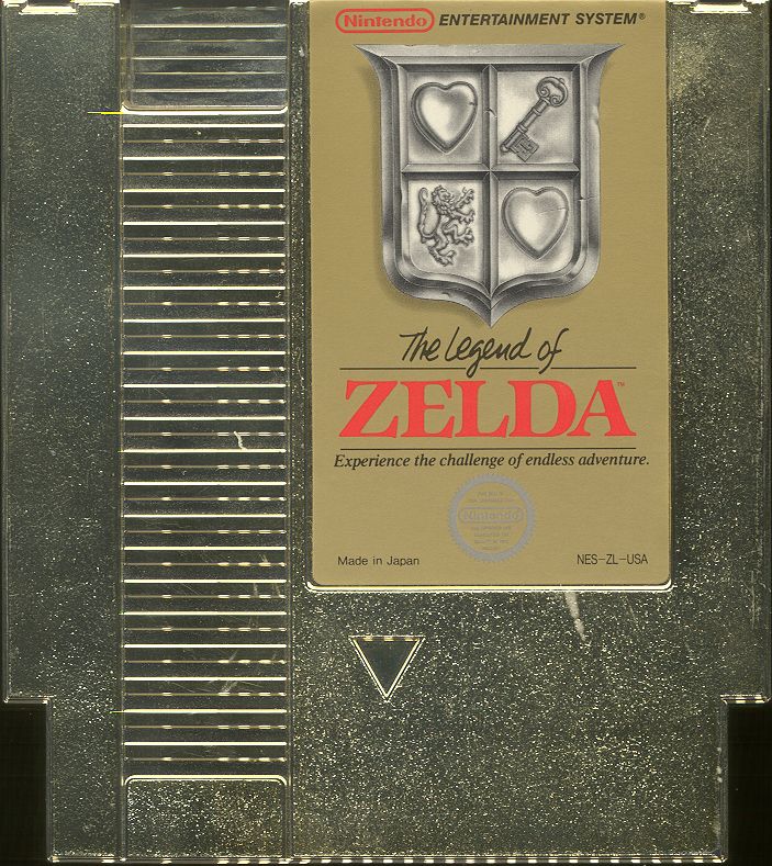 Media for The Legend of Zelda (NES) (Gold Cartridge)