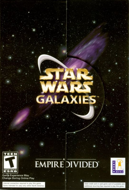 Front Cover for Star Wars: Galaxies - An Empire Divided (Windows)