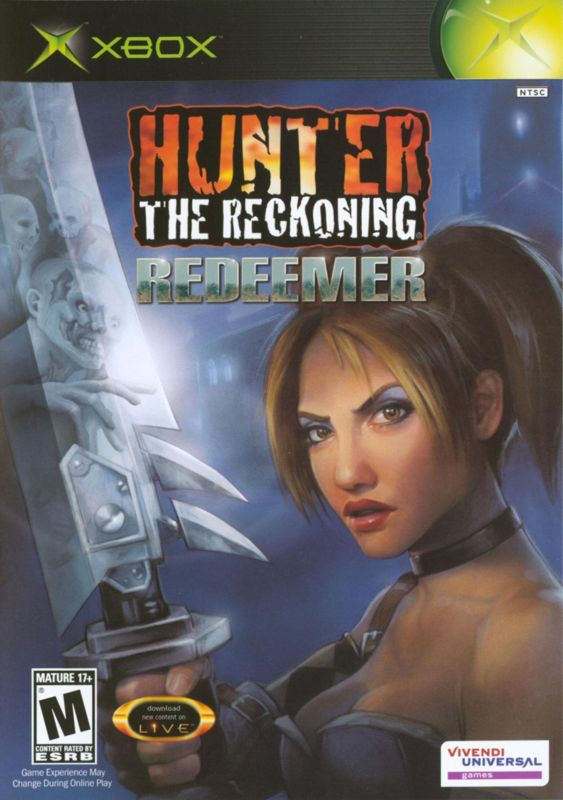 Front Cover for Hunter: The Reckoning - Redeemer (Xbox)