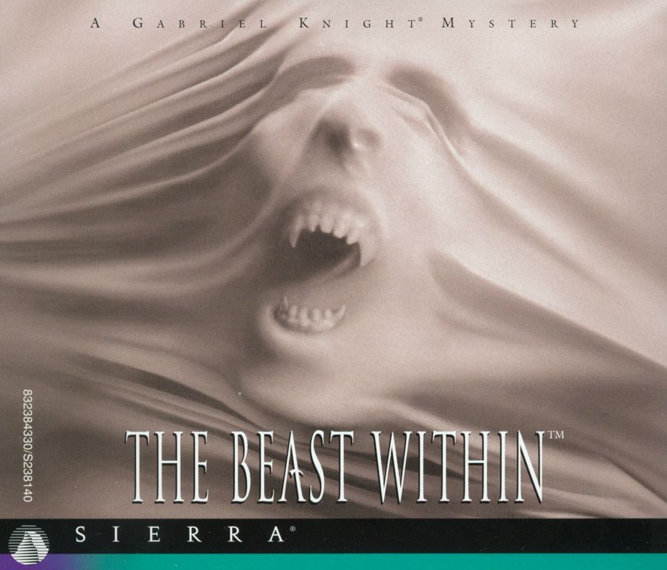 Other for The Beast Within: A Gabriel Knight Mystery (DOS and Windows and Windows 3.x): Jewel Case - Front