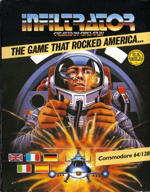 Front Cover for Infiltrator (Commodore 64)