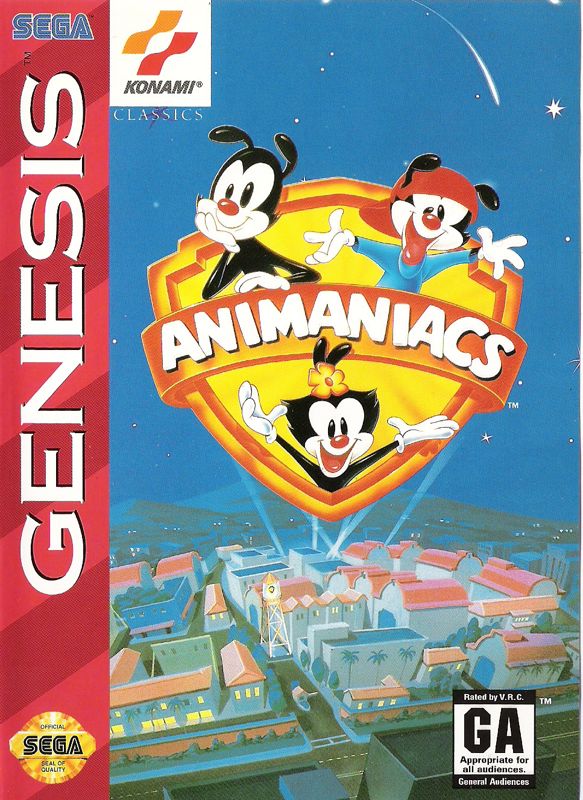 Front Cover for Animaniacs (Genesis)