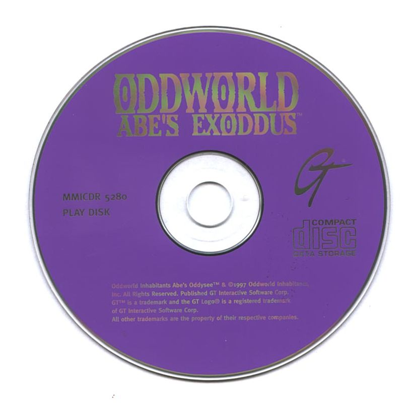 Media for Oddworld: Abe's Exoddus (Windows): Disc 2