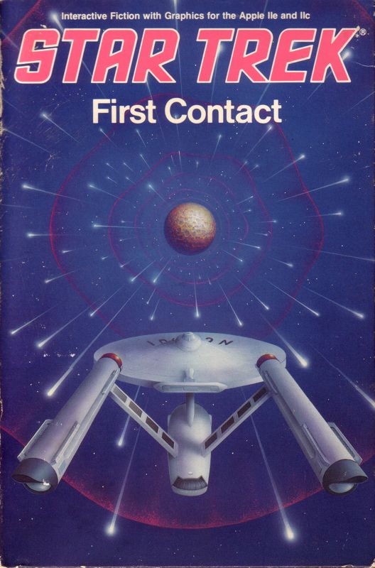 Front Cover for Star Trek: First Contact (Apple II)