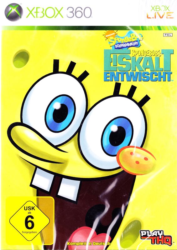 Front Cover for SpongeBob's Truth or Square (Xbox 360)
