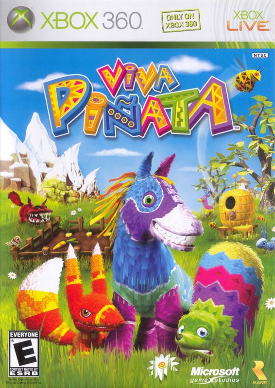 Front Cover for Viva Piñata (Xbox 360)