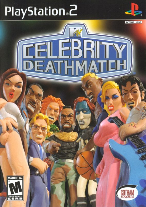 Front Cover for MTV Celebrity Deathmatch (PlayStation 2)